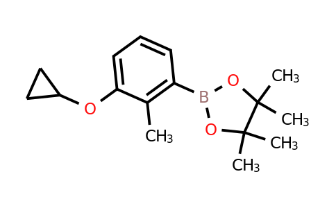 2-(3-Cyclopropoxy-2-methylphenyl)-4,4,5,5-tetramethyl-1,3,2-dioxaborolane