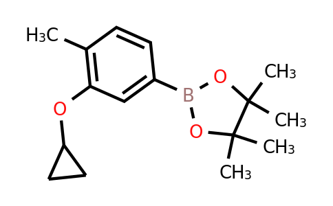 2-(3-Cyclopropoxy-4-methylphenyl)-4,4,5,5-tetramethyl-1,3,2-dioxaborolane
