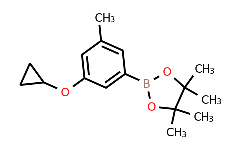 2-(3-Cyclopropoxy-5-methylphenyl)-4,4,5,5-tetramethyl-1,3,2-dioxaborolane