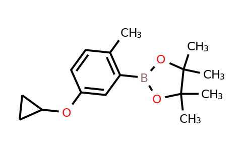 2-(5-Cyclopropoxy-2-methylphenyl)-4,4,5,5-tetramethyl-1,3,2-dioxaborolane