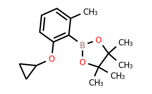 2-(2-Cyclopropoxy-6-methylphenyl)-4,4,5,5-tetramethyl-1,3,2-dioxaborolane