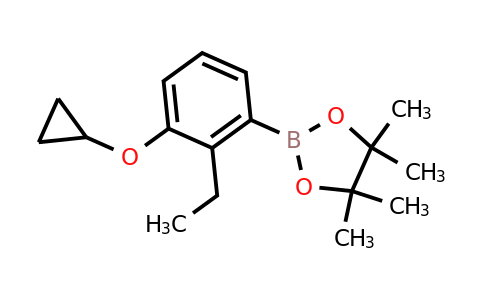 2-(3-Cyclopropoxy-2-ethylphenyl)-4,4,5,5-tetramethyl-1,3,2-dioxaborolane