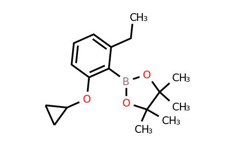 2-(2-Cyclopropoxy-6-ethylphenyl)-4,4,5,5-tetramethyl-1,3,2-dioxaborolane