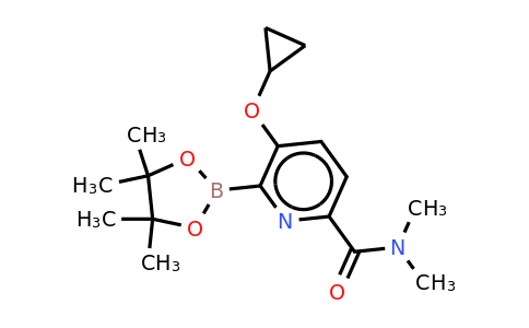 5-Cyclopropoxy-N,n-dimethyl-6-(4,4,5,5-tetramethyl-1,3,2-dioxaborolan-2-YL)picolinamide