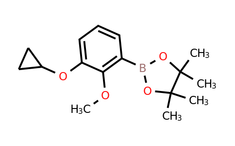 2-(3-Cyclopropoxy-2-methoxyphenyl)-4,4,5,5-tetramethyl-1,3,2-dioxaborolane