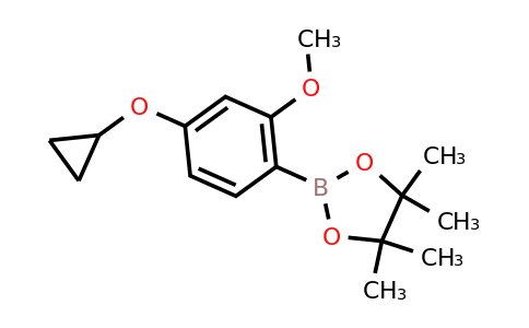 2-(4-Cyclopropoxy-2-methoxyphenyl)-4,4,5,5-tetramethyl-1,3,2-dioxaborolane