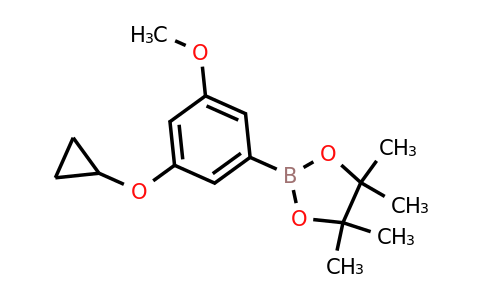 2-(3-Cyclopropoxy-5-methoxyphenyl)-4,4,5,5-tetramethyl-1,3,2-dioxaborolane