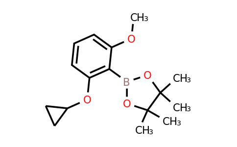 2-(2-Cyclopropoxy-6-methoxyphenyl)-4,4,5,5-tetramethyl-1,3,2-dioxaborolane
