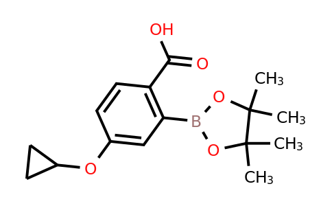 4-Cyclopropoxy-2-(4,4,5,5-tetramethyl-1,3,2-dioxaborolan-2-YL)benzoic acid
