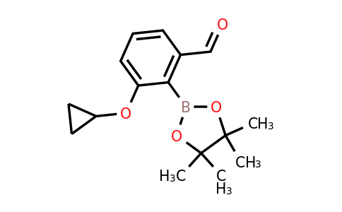 3-Cyclopropoxy-2-(4,4,5,5-tetramethyl-1,3,2-dioxaborolan-2-YL)benzaldehyde