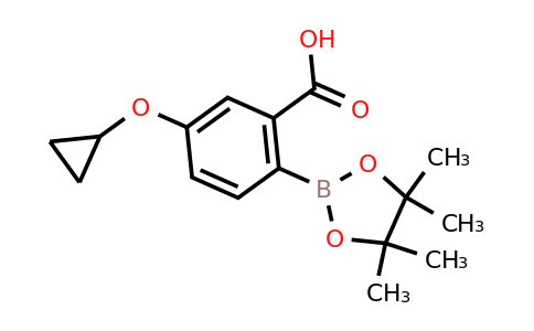 5-Cyclopropoxy-2-(4,4,5,5-tetramethyl-1,3,2-dioxaborolan-2-YL)benzoic acid