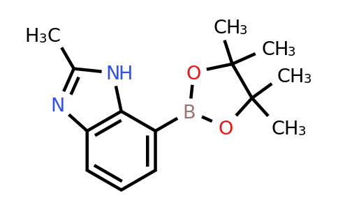 2-Methyl-4-(4,4,5,5-tetramethyl-1,3,2-dioxaborolan-2-YL)-benzo[D]imidazole
