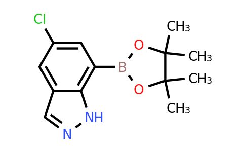 5-Chloro-7-(4,4,5,5-tetramethyl-1,3,2-dioxaborolan-2-YL)-indazole