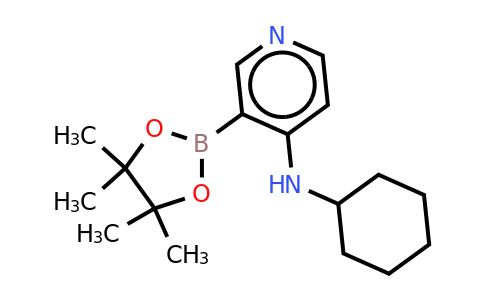 N-cyclohexyl-3-(4,4,5,5-tetramethyl-1,3,2-dioxaborolan-2-YL)pyridin-4-amine