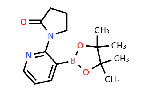 1-(3-(4,4,5,5-Tetramethyl-1,3,2-dioxaborolan-2-YL)pyridin-2-YL)pyrrolidin-2-one
