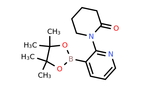 1-(3-(4,4,5,5-Tetramethyl-1,3,2-dioxaborolan-2-YL)pyridin-2-YL)piperidin-2-one