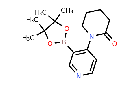 1-(3-(4,4,5,5-Tetramethyl-1,3,2-dioxaborolan-2-YL)pyridin-4-YL)piperidin-2-one