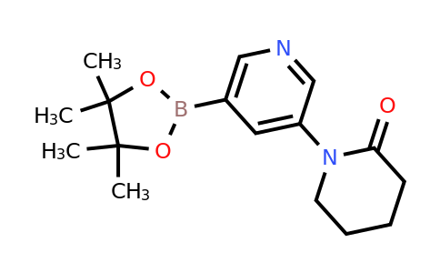 1-(5-(4,4,5,5-Tetramethyl-1,3,2-dioxaborolan-2-YL)pyridin-3-YL)piperidin-2-one