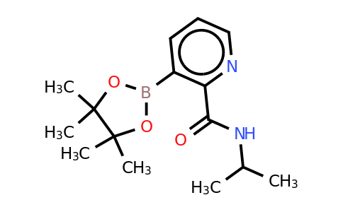 N-isopropyl-3-(4,4,5,5-tetramethyl-1,3,2-dioxaborolan-2-YL)picolinamide