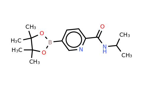 N-isopropyl-5-(4,4,5,5-tetramethyl-1,3,2-dioxaborolan-2-YL)picolinamide
