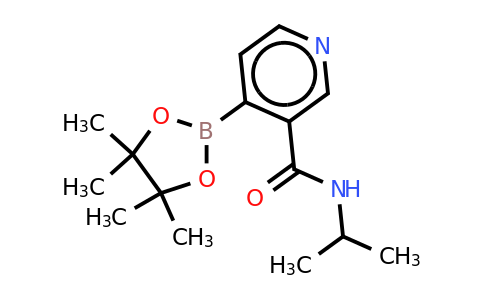 N-isopropyl-4-(4,4,5,5-tetramethyl-1,3,2-dioxaborolan-2-YL)nicotinamide