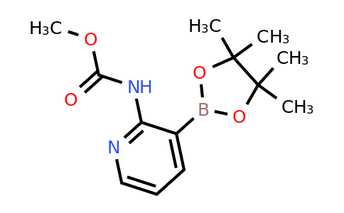 Methyl 3-(4,4,5,5-tetramethyl-1,3,2-dioxaborolan-2-YL)pyridin-2-ylcarbamate