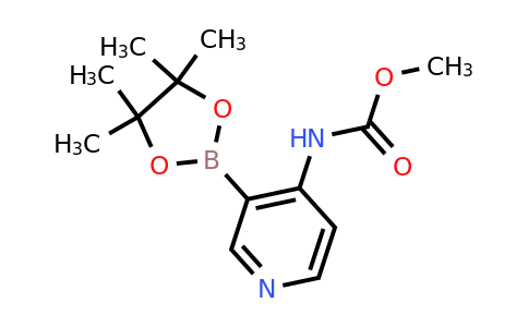 Methyl 3-(4,4,5,5-tetramethyl-1,3,2-dioxaborolan-2-YL)pyridin-4-ylcarbamate