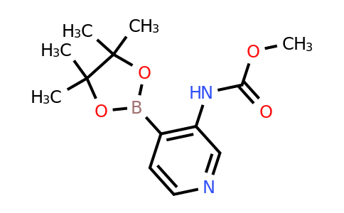 Methyl 4-(4,4,5,5-tetramethyl-1,3,2-dioxaborolan-2-YL)pyridin-3-ylcarbamate