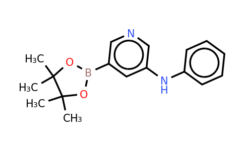 N-phenyl-5-(4,4,5,5-tetramethyl-1,3,2-dioxaborolan-2-YL)pyridin-3-amine