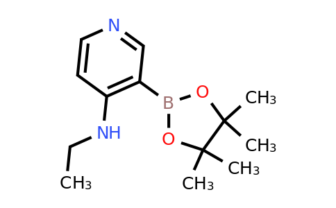 N-ethyl-3-(4,4,5,5-tetramethyl-1,3,2-dioxaborolan-2-YL)pyridin-4-amine
