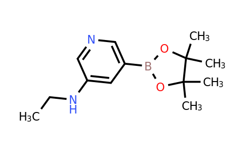 N-ethyl-5-(4,4,5,5-tetramethyl-1,3,2-dioxaborolan-2-YL)pyridin-3-amine