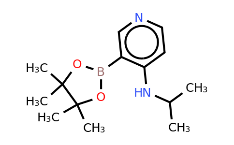 N-isopropyl-3-(4,4,5,5-tetramethyl-1,3,2-dioxaborolan-2-YL)pyridin-4-amine