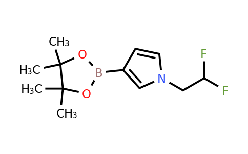 1-(2,2-Difluoroethyl)-3-(4,4,5,5-tetramethyl-1,3,2-dioxaborolan-2-YL)-pyrrole
