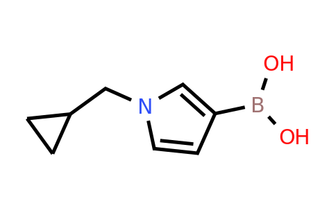 1-(Cyclopropylmethyl)-pyrrol-3-ylboronic acid