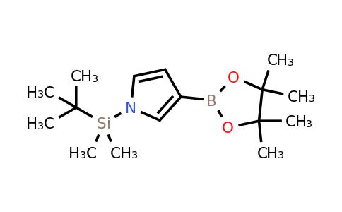 1-(Tert-butyldimethylsilyl)-3-(4,4,5,5-tetramethyl-1,3,2-dioxaborolan-2-YL)-pyrrole