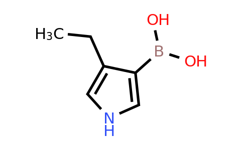 (4-Ethyl-1H-pyrrol-3-YL)boronic acid