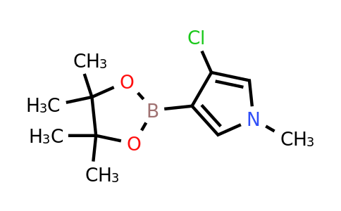 3-Chloro-1-methyl-4-(4,4,5,5-tetramethyl-1,3,2-dioxaborolan-2-YL)-pyrrole