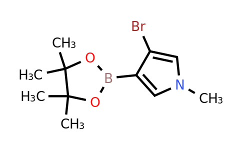 3-Bromo-1-methyl-4-(4,4,5,5-tetramethyl-1,3,2-dioxaborolan-2-YL)-pyrrole
