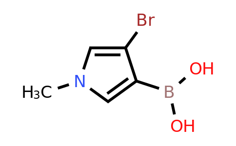 4-Bromo-1-methyl-pyrrol-3-ylboronic acid