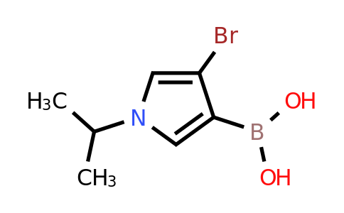 4-Bromo-1-isopropyl-pyrrol-3-ylboronic acid