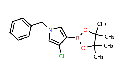 1-Benzyl-3-chloro-4-(4,4,5,5-tetramethyl-1,3,2-dioxaborolan-2-YL)-pyrrole
