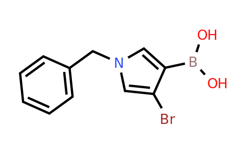 1-Benzyl-4-bromo-pyrrol-3-ylboronic acid