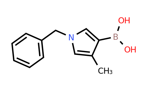 1-Benzyl-4-methyl-pyrrol-3-ylboronic acid