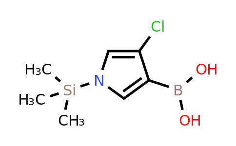 4-Chloro-1-(trimethylsilyl)-pyrrol-3-ylboronic acid