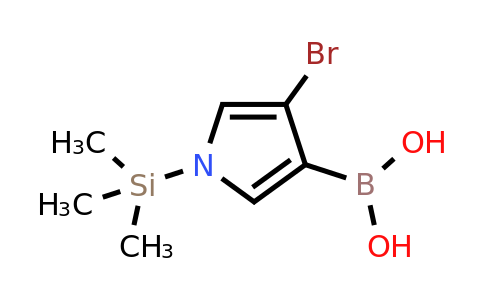 4-Bromo-1-(trimethylsilyl)-pyrrol-3-ylboronic acid