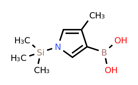 4-Methyl-1-(trimethylsilyl)-pyrrol-3-ylboronic acid