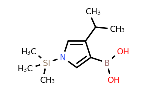 4-Isopropyl-1-(trimethylsilyl)-pyrrol-3-ylboronic acid