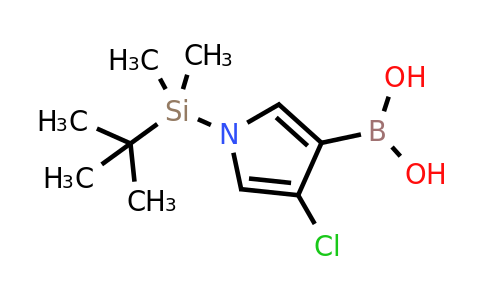 1-(Tert-butyldimethylsilyl)-4-chloro-pyrrol-3-ylboronic acid