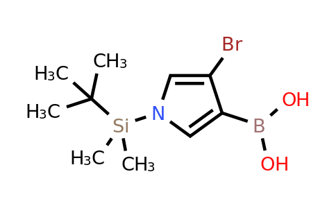 4-Bromo-1-(tert-butyldimethylsilyl)-pyrrol-3-ylboronic acid