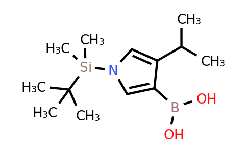 1-(Tert-butyldimethylsilyl)-4-isopropyl-pyrrol-3-ylboronic acid